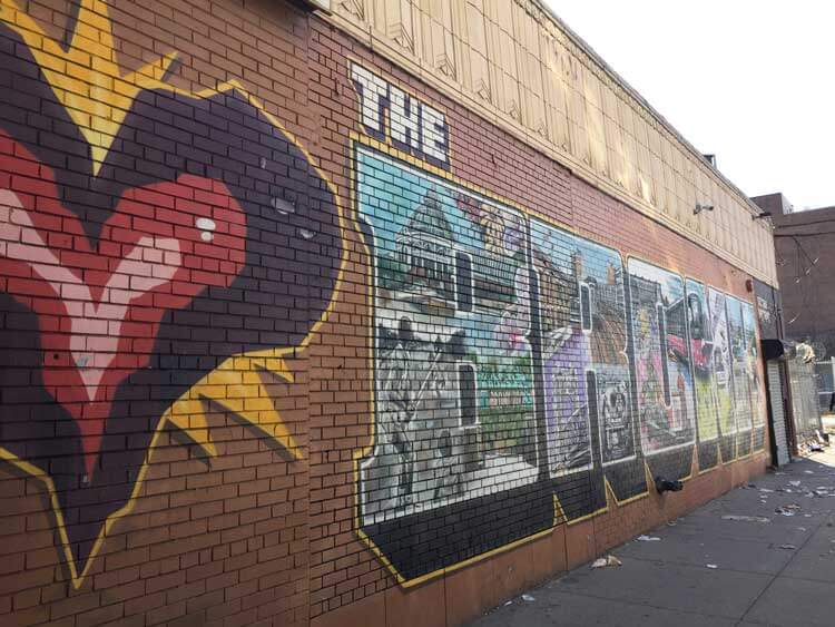 tour contrastes grafiti en el Bronx