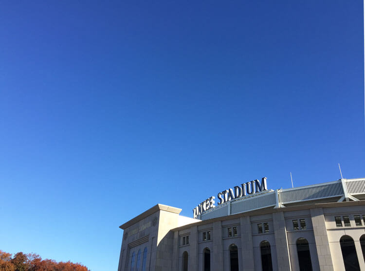 vista del Yankee Stadium durante el tour contrastes