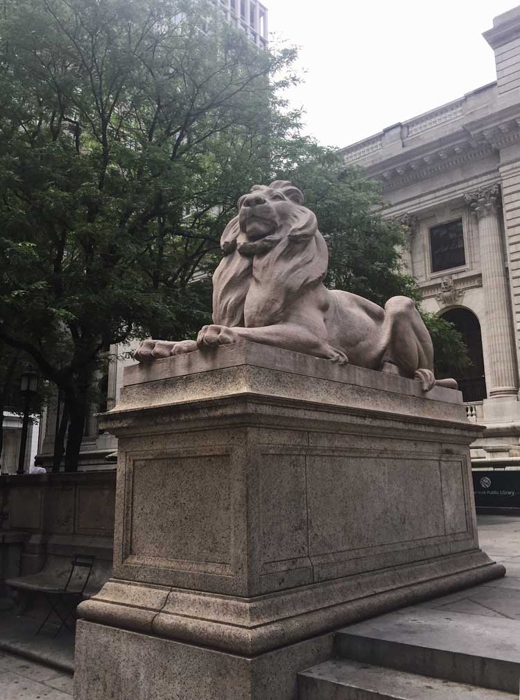 León Biblioteca Pública de Nueva York