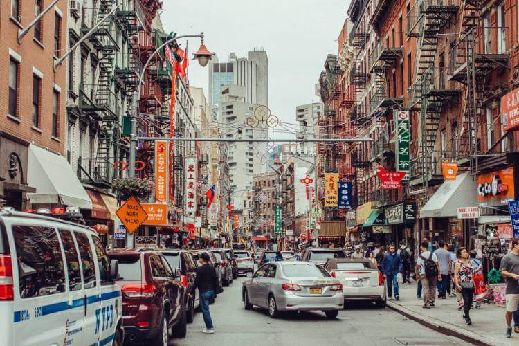 El Tour Contrastes termina en Chinatown, el gran contraste de Manhattan.