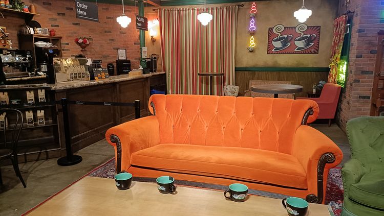 Central Perk en The FRIENDS Experience Nueva York