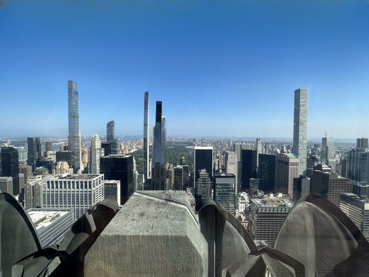 Rascacielos de la Billionaires' Row desde el Top of The Rock