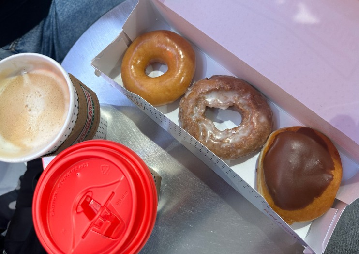 Donuts Krispy Kreme Times Square