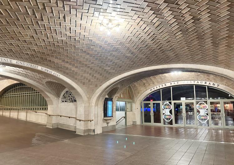 la galería de los suspiros en Grand Central Terminal