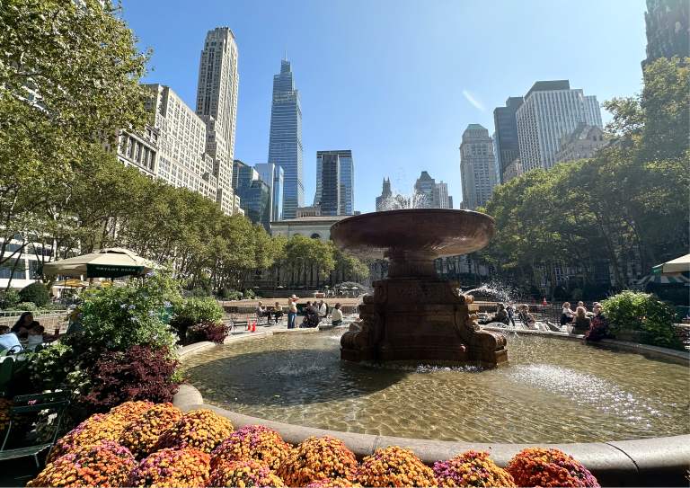Bryant Park en Nueva York