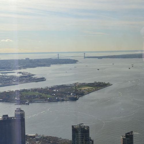 Governors Island desde el One World Observatory