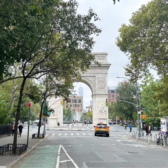 Quinta Avenida de Nueva York, su inicio en Washington Square Park