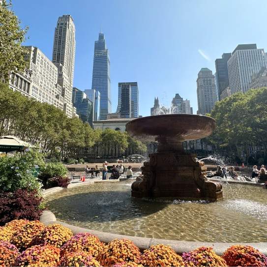 Bryant Park en Nueva York
