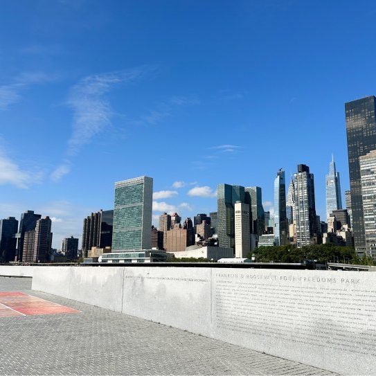 Roosevelt Island: vistas de Manhattan